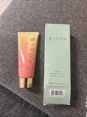 BYROE Peach Kombucha Tea Purifying Clay Mask